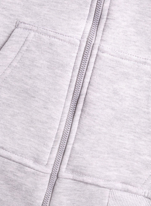 Grey kids SW - Zipper - Khotwh